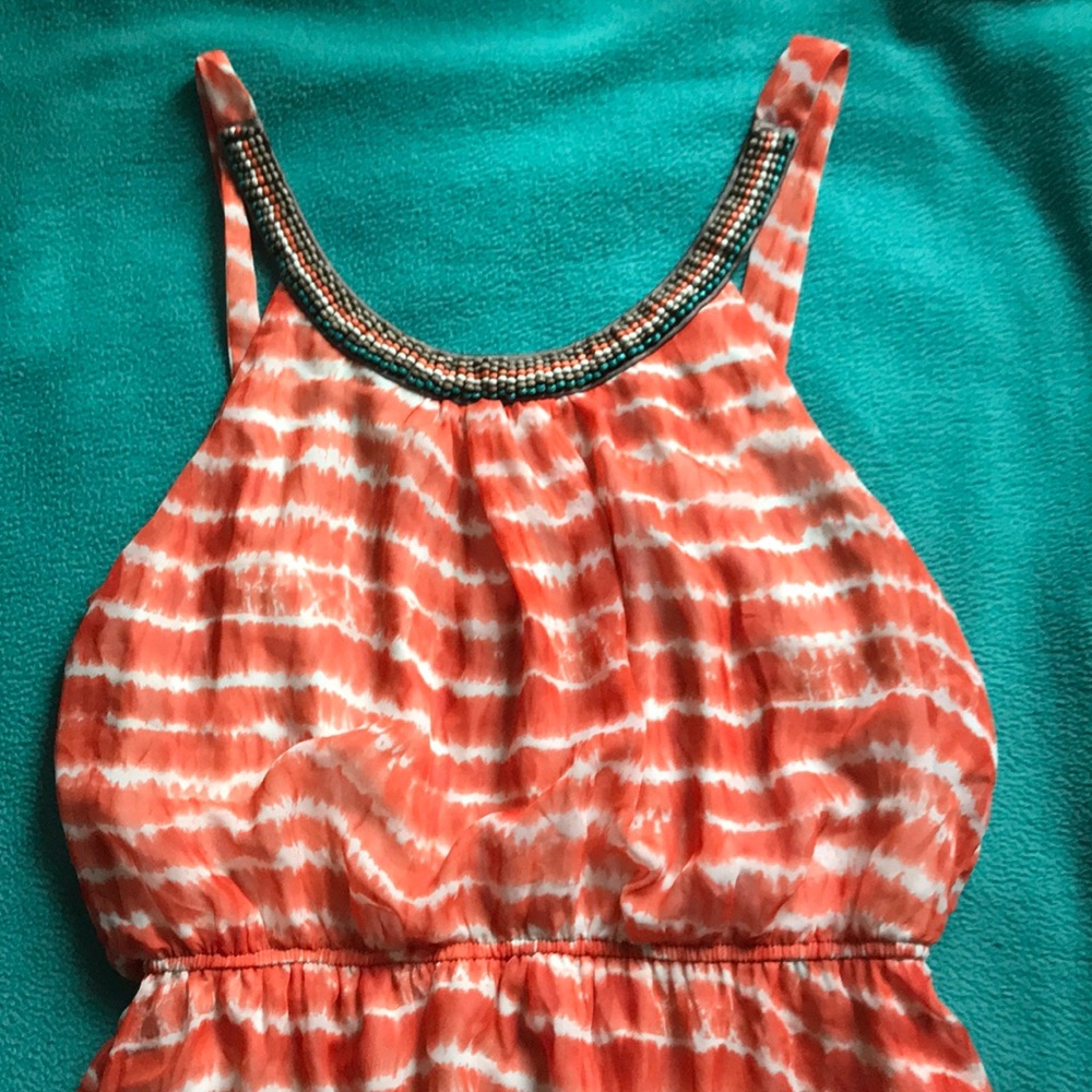 Cute beaded front summer dress!